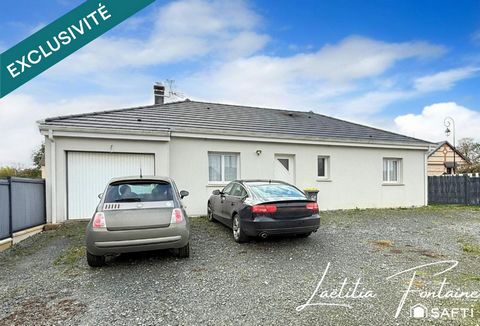 Au cœur du bourg, pavillon de plain-pied.