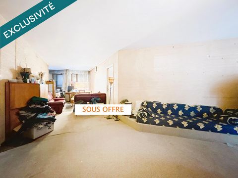Appartement de 100m² avec travaux, cave et parking