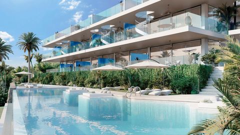 New Luxury Off Plan 2 Bedroom corner apartment with Sea Views The spectacular and breath-taking views of this development offer you the great dream of being able to enjoy life from the top. Looking down to the sea and with 180 degrees of completely o...