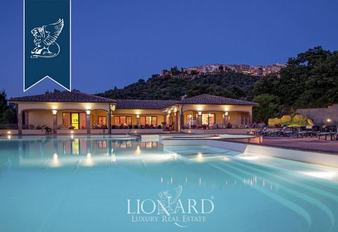 This stunning resort is for sale on the outskirts of a Medieval village located on a hill in the heart of Maremma, at a stone's throw from the clear waters of the gulf of Follonica and the lovely Cala Violina. This resort includes approximately ...
