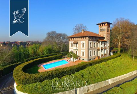 This estate for sale dates back to the early 1900s and is in a hilly area just a few kilometres from Milan. The main villa has an internal surface area of 850m2. It has four floors which are conveniently connected by an elevator. This property featur...