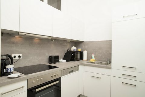 In the 9th district of Vienna, a fully equipped, accessible studio apartment awaits you to come and explore the city of Vienna. The 41-square-meter apartment offers accommodation perfectly for 4 people, with one big double bed and a convertible sofa....