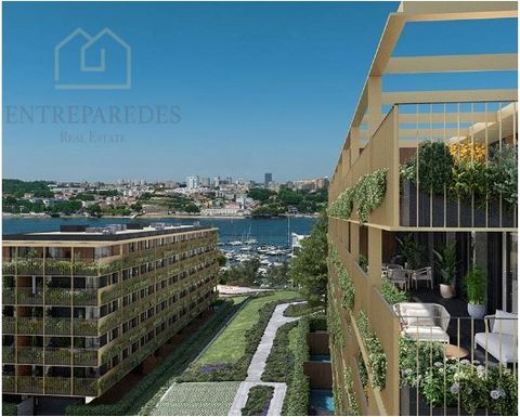 Excellent 4 bedroom apartment with terrace 91.6m2 to buy next to Marina da Afurada - VNG- Porto. Equipped kitchens, parking space and storage, make this property your best bet for investment both to live and to rent. And the most interesting, you cro...