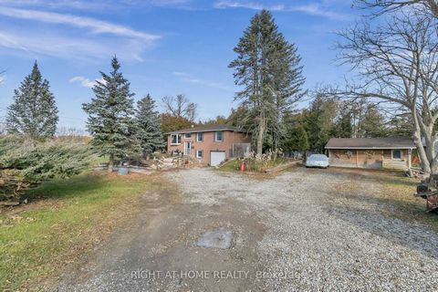 Wow !! Beautiful Home with over 4 Acres of land @ very convenient location. House boasts upgraded kitchen with granite counter tops, beautiful backsplash and stainless steel appliances. Large Living Dinning area with smooth ceilings, Hardwood floors ...