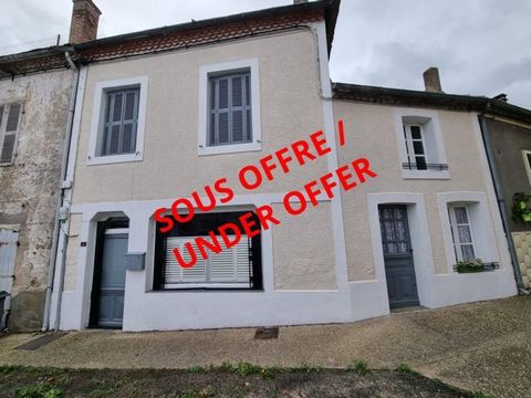 Just off the centre of Lussac-Les-Eglises is this charming 2 bedroom cottage style property with a courtyard garden. Consisting on the ground floor of a kitchen / diner, lounge (both with original oak flooring), utility room and shower room. A pretty...