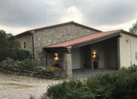 SCANSANO (GR), surroundings: In the production area of Morellino di Scansano DOCG wine, wine farm of about 53 hectares with cellar and sales room composed as follows: - 11 hectares approx. of vineyard quality sangiovese, syrah, sauvignon blanc, semil...