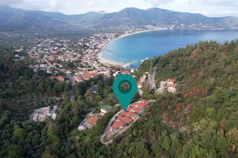 Property Code: 11465 - House FOR SALE in Thasos Chrisi Akti for € 190.000 . This 80 sq. m. furnished House is on the Ground floor and features 2 Bedrooms, an open-plan kitchen/living room, bathroom and a WC. The property also boasts tiled floor, unob...