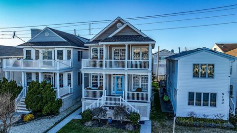 Welcome to 5138 West Ave! Located In The South End of Ocean City, This 3 Bed 2 Bath Turnkey 2nd Floor Has It All and Comes Fully Furnished So You Can Move Right In. INTERIOR FEATURES: Bright and Airy Open Concept Living Space W/ Cathedral Ceilings, K...
