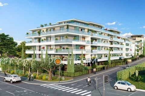 New delivery program for the 2nd quarter of 2023, in a very popular area, close to shops, beaches and soon ... the tram at your feet. We offer several 2-room apartments with a deep terrace from 266,000 Euros Underground parking We remain at your enti...