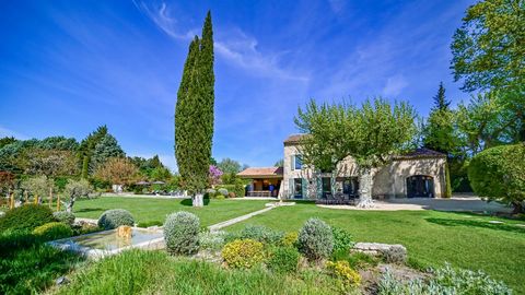 Just a few minutes from St Remy de Provence, this superb period, stone-built farmhouse is located not far from the centre of the village of Verquieres. The beautiful presented property benefits from a lovely garden punctuated with trees and colourful...