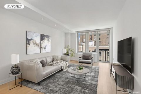 Fabulous opportunity to purchase an extra large JR-4 ( one bedroom + den), priced to sell, at The Grand Beekman Condominium. Generously sized at 1131 SF, this layout can easily work as a two bedroom home. Both living room and primary bedroom boast Ju...