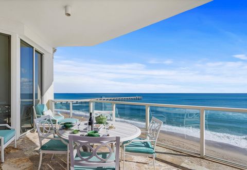 Extraordinary direct ocean condo newly renovated and fully furnished at Bellaria. Gorgeous ocean views from living room, master bedroom and guest bedrooms. Ceiling height is 10'7 feet. Recent renovations include accommodations for wheelchair access t...