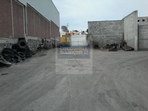 Excelente propiedad para Industria, es un terreno de 7,195 m2 de superficie el cual tiene una construcción tipo Bodega con oficina y baños de 1,224 m2 de superficie, con las siguientes colindancias: al Norte 65 m con Av. Jardines, Sur 50.18 m con Lot...