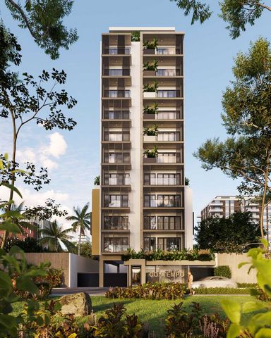 A new concept of life! 12-STORY TOWER A residential complex conceived to be an ideal place to live and invest, with modern lines in exposed concrete, aluminum and glass. This tower is strategically located in the central polygon of Santo Domingo, in ...