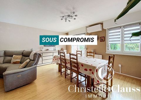 - UNDER OFFER: in your Christelle Clauss real estate agency in Bischheim In the town of REICHSTETT, come and discover this semi-detached house of 109m2 carrez with its garden 61m2. It is arranged as follows: On the ground floor: an entrance of more t...