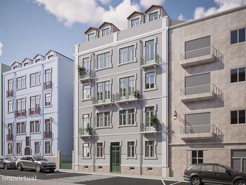 Residential building with T1, T2 and T3 apartments, located in the center of the city of Lisbon. The building is spread over five floors, with luxury finishes and features. Come and see this incredible project. Known for its incredibly high quality o...