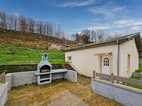 Gelegen op de hoogten van Bogny-sur-Meuse, in een doodlopende straat, profiteert dit huis van een rustige omgeving en een uitzonderlijk uitzicht: Keuken Lichte woonkamer. 1 slaapkamer en een doucheruimte met toilet. In te richten zolder, met extra po...