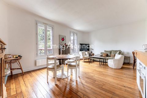 Grand 2 pièces 46m² lumineux sur JARDIN - Quartier prisé proche Bois de Vincennes