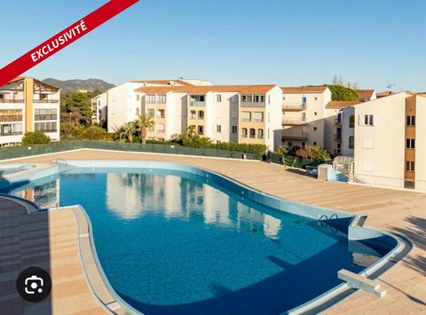 A VENDRE : Studio 21m2 Résidence le Lagon Bleu - Fréjus - 83600