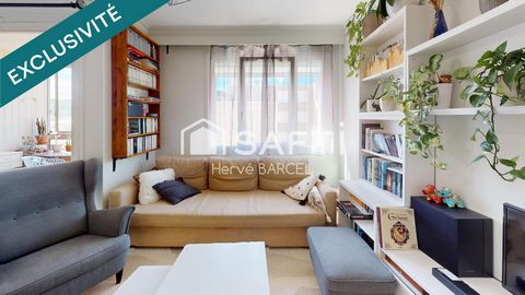 T4 lumineux avec balcon fermé – Cœur de Bourgoin-Jallieu – Visite virtuelle sur demande
