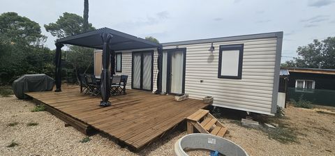 Mobil-home sur terrain de 450 m&#178; &#224; la Ciotat