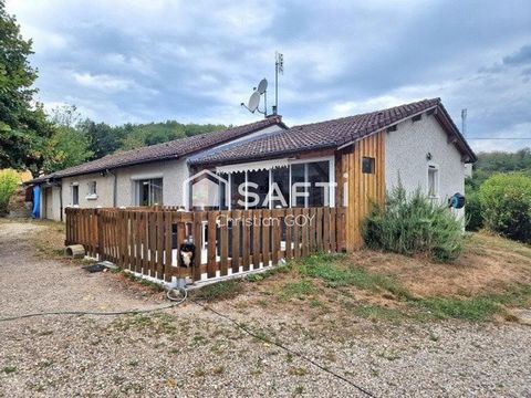 MAISON PLEIN PIED 110 M² - 3 CHAMBRES - 1479 M² TERRAIN -
