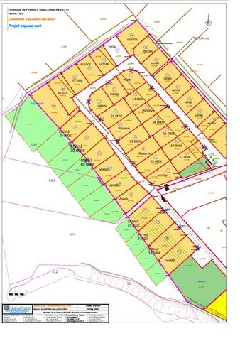 Parcelle de terrain a Vendre jusqu'a 900 m² viabilisée et libre de constructeur 11200 Ferrals les Corbières (Aude)