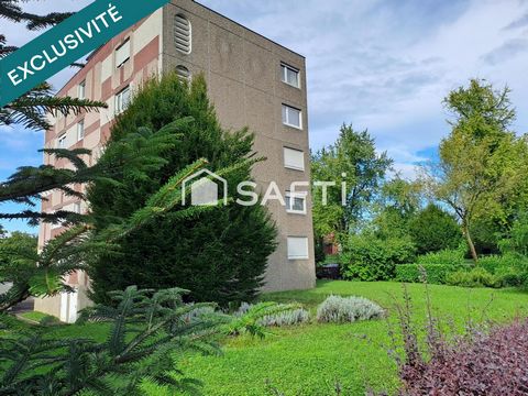 Grand 2p de 57.44m² avec balcon et cave, en très bon état à 300m de la frontière de Bâle