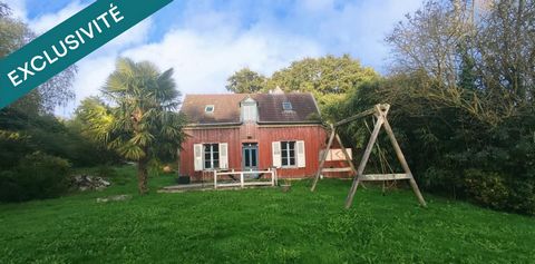 Maison de charme en campagne à Pleyber-Christ avec bois.