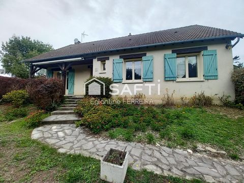 AXE ISSOUDUN/ LIGNIERES- A 15 MIN DE ISSOUDUN : MAISON INDIVIDUELLE T4 AVEC SOUS-SOL ET JARDIN.