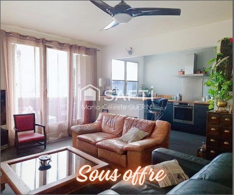T2 lumineux avec balcon, cave et box au cœur de Limay