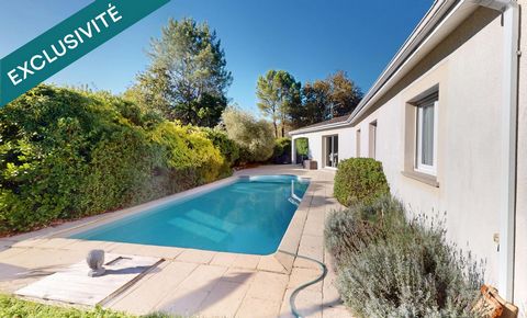 CALME/ JARDIN AVEC PISCINE et TERRASSES COUVERTES/ MAISON CLE EN MAIN