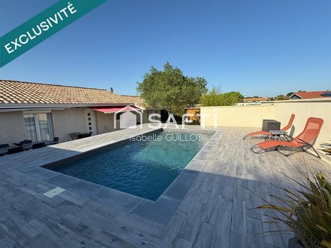Maison 3 chambres plus bureau plus piscine