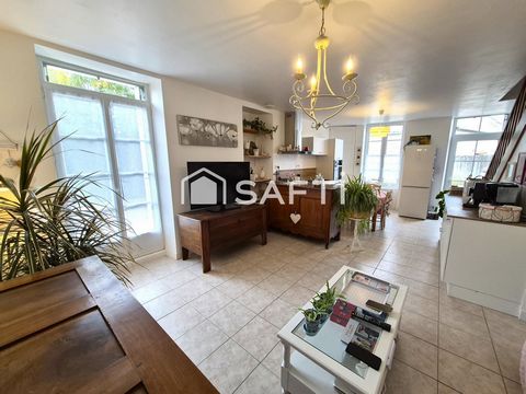 MAISON Centre-ville 2ch + Cour + Parking