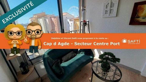 Centre port - T3 - 55 m² - petite vue port