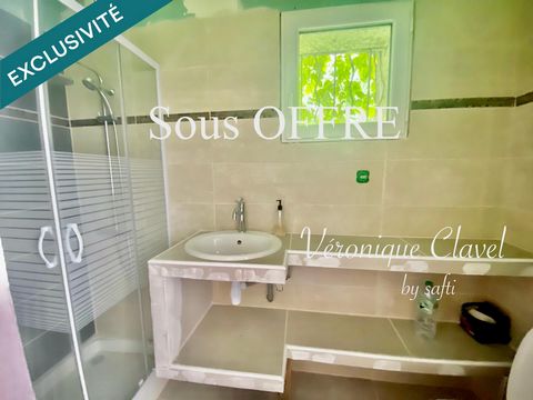 Maison type Loft, commerce de 163m2 avec grand plateau sur terrain de 1000m2avec 5 garages