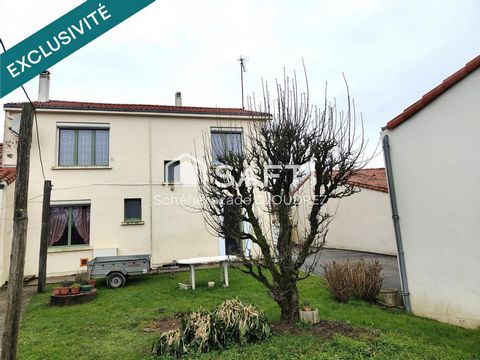 MAISON DE VILLE 105 M² - 3 CHAMBRES - Bureau - DOUBLE GARAGE - TERRAIN 562M²