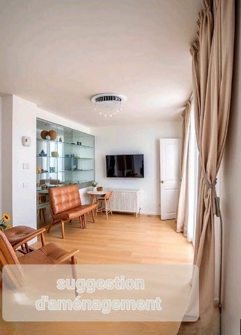 appartement de 52m2 4 pièces à 100m du métro belleville