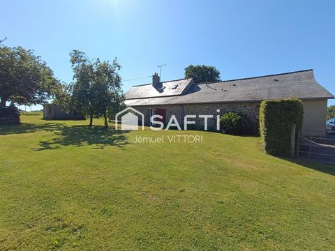 Longère en pierre avec 2 hectares de prairie
