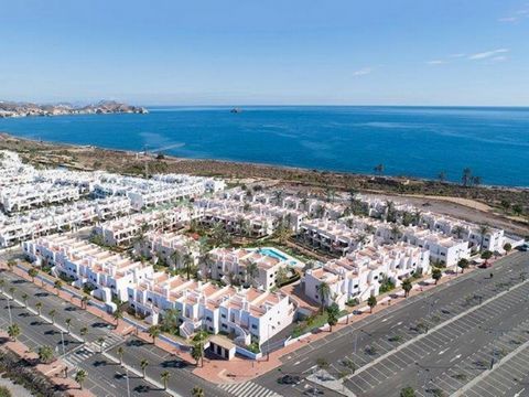 New build apartments with garden or roof terrace in a beachfront complex with spectacular views of the sea in San Juan de los Terreros on the Costa de Almería. Two-bedroom properties with one bathroom from 193,000 and from 197,000 with two bathroom...