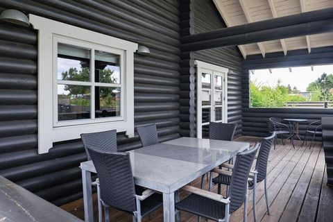 Holiday cottage with a whirlpool located approx. 150 m from the beach in Tårup. The house is built of big beams giving it a special charm. Plenty of room in the kitchen just like the bedrooms are fairly sized. 2 bathrooms with shower cubicle, one als...