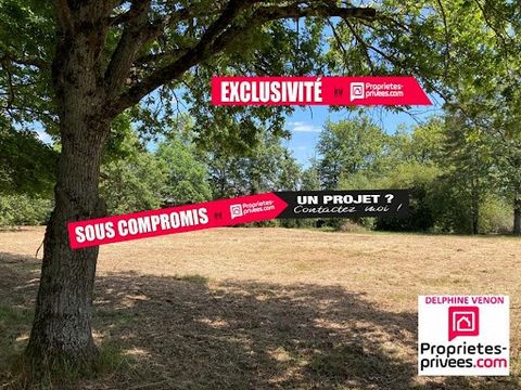 Delphine VENON exclusively presents a building plot of 6,974 m² in a quiet area close to the town centre of the schools and 2 steps from the bus stop. On-street connections. Beautiful possibilities of division - Budget: 189 000 euros Agency fees incl...