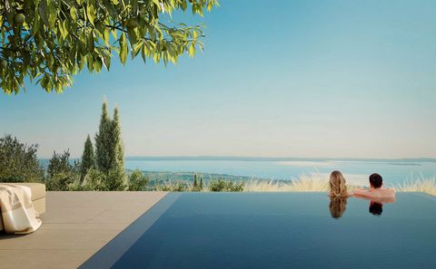 In the prestigious setting of Ceriel in Cavaion Veronese, where the majesty of Lake Garda meets modern architecture, stands a villa that represents the pinnacle of class and sophistication. Strategically positioned only a few minutes from Bardolino, ...