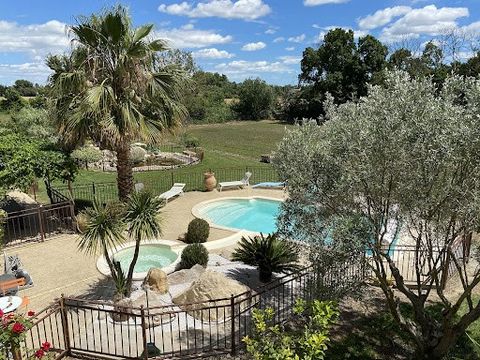 Located between Montpellier and Nîmes and close to beaches and major tourist attractions, Horse Immo is pleased to present this splendid equestrian estate on nearly 9 hectares. Recently built, this magnificent property offers a splendid farmhouse of ...
