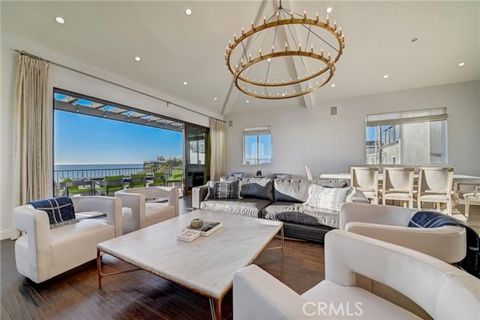 With panoramic Palos-Verdes-to-Malibu Ocean vistas, three levels of coastal luxury, parking for 4 vehicles and a knockout location just steps from both the beach and the energy of downtown Manhattan Beach, 1704 Highland Avenue might be the ultimate S...