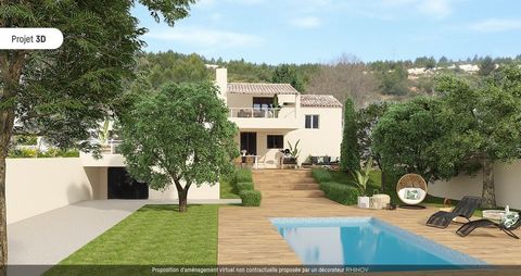 BdR (13), vente Maison GARDANNE-MEYREUIL 263m2 sur Terrain piscinable 1266m2 10' d'Aix en Provence et 30' Marseille