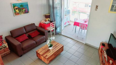 Dpt Guadeloupe (971), à vendre SAINT FRANCOIS appartement T2 de 32 +10m² terrasse