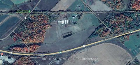 Attention Developers and Investors! Excellent OPPORTUNITY To Purchase 85.74 acres of Prestige Highway Commercial/Light Industrial Land in prime location next to the interchange of Trans Canada Hwy 17 under construction, Great Exposure, Tremendous Fut...
