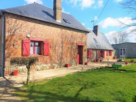 Exclusive! 20 kms from Lisieux and 9 kms from Orbec to discover charming family house in a quiet area in the countryside not overlooked of about 109 m² composed of an entrance with cupboards, a spacious fitted kitchen - equipped with insert fireplace...
