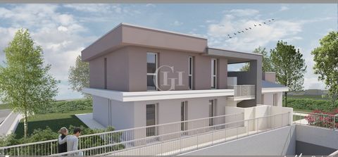 Two charming four-room first-floor apartments under construction are available for sale in Castelnuovo del Garda, Sandrà hamlet. This new residence offers a large open-plan living area with access to a livable terrace, master bedroom, two single bedr...